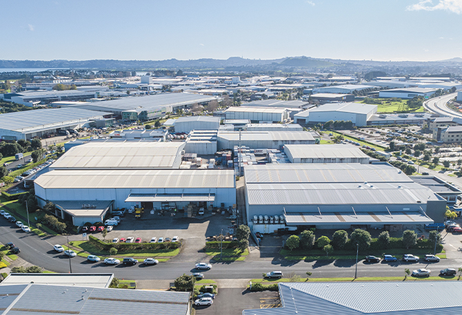 Henan Yugong Machinery aerial view of factory and industrial park